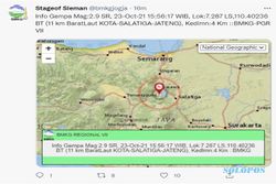 Tak Hanya di Salatiga, Gempa Juga Guncang Semarang & Temanggung