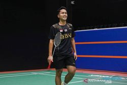 Duh! Ginting Tersingkir di Babak Pertama Indonesia Open 2021