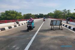 Jembatan Nambangan Wonogiri Rp12,9 Miliar Sudah Bisa Dilewati Lur...