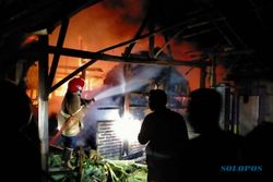 Kebakaran di Klandungan Sragen Menimpa Dapur Rumah Warga