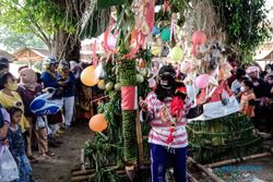 Kirab Meriahkan Pasar Kuliner Tradisional di Kampung Turi Sragen