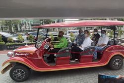 Mobil Listrik Wisata Donasi Tahir Foundation Akhirnya Mengaspal di Solo
