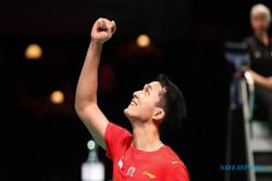 Korea Open 2022: Jonatan Christie ke Final, Rinov/Mentari Gagal