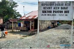 Pos Polisi di Aceh Barat Diberondong OTK, 2 Pelaku Diduga Gunakan AK-47