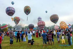 Uniknya Balon Udara di Festival Mudik Wonosobo 2024, Motifnya Khas!