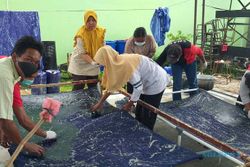 Mantab, Batik Ciprat Karya ODGJ dan Difabel Klaten Laris di Pasaran