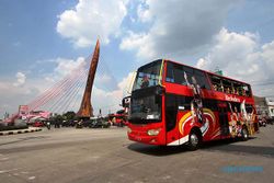 Keliling Kota Solo Naik Bus Tingkat Werkudara Yuk
