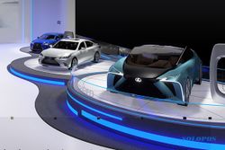 Ini Wujud Imajinasi Lexus akan Mobil Elektrik Masa Depan