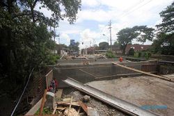 Proyek Jembatan Jonasan Solo Molor, Ini Foto-Foto Progres Pengerjaan