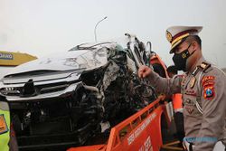 Vanessa Angel Kecelakaan di Tol, Ini Foto-Foto Kondisi Mobilnya