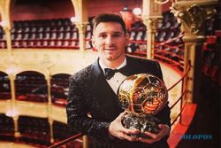 Viral! Istri Messi Diminta Minggir saat Sesi Foto Ballon d'Or