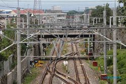 Persiapan Peninggian Overpass DI Panjaitan Solo, Jalan Ditutup 6 Bulan