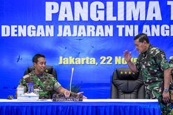 Panglima TNI Jenderal Andika Perkasa Kunjungi Mabes TNI AL