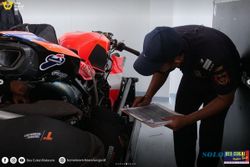 Unboxing Motor Ducati Jelang WBSK Mandalika, Bea Cukai: Sesuai Prosedur