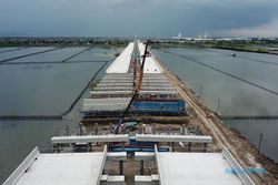 Ini Foto-Foto Pembangunan Tol Semarang – Demak Seksi II, Progres 58%