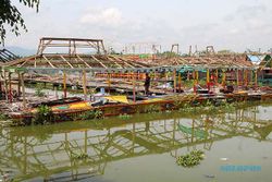 11 Warung Apung di Rawa Jombor Klaten Akan Disulap Jadi Pemancingan