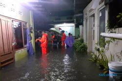 Kali Meluap, Seratusan Rumah di Todipan Purwosari Solo Kebanjiran