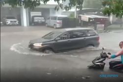 Duh! Diguyur Hujan Deras, Ruas Jalan di Semarang Banjir