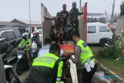 Lagi, Polisi Sita Puluhan Motor Berknalpot Brong di Tawangmangu