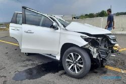Mobil Vanessa Angel Kecelakaan di Tol Jombang, Begini Kondisinya