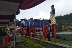Patung Pakubuwono VI Setinggi 3,5 Meter di Selo Boyolali Diresmikan