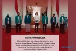 Waduh! Terduga Teroris JI di Bekasi Sempat Foto Bareng Jokowi di Istana