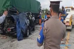 Begini Kronologi Kecelakaan Beruntun di Tol Ngawi, Satu Meninggal