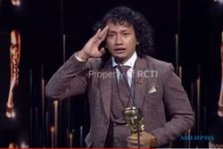 Top! Aktor Solo Erick Estrada Menangi Indonesia Movie Actor Awards 2021