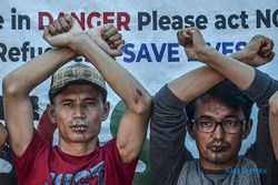 Imigran Afghanistan Aksi Jahit Mulut di Riau, Tuntut Kejelasan Status