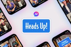 Heads Up! Permainan Viral Kini Hadir di Messenger dan Instagram