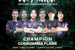 Gunadarma Flame Juara USW Championship Season 2
