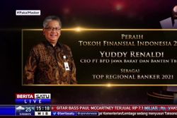 Direktur Utama Bank BJB Dinobatkan Jadi Top Regional Banker 2021