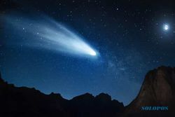 Komet Bertanduk Meledak dan Memuntahkan “Magma” Dingin