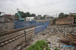Overpass Jl DI Pandjaitan Solo Sudah Dibongkar, Begini Penampakannya
