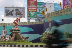 3 Tahun, Nasib Patung Obor Dekat Flyover Manahan Solo Masih Tak Jelas