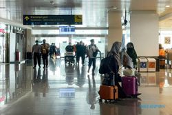 Jelang Nataru, Penumpang di Bandara Ahmad Yani Semarang Melonjak