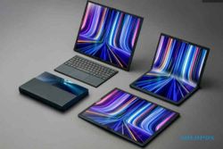 Mirip Ponsel, Asus Juga Luncurkan Laptop Lipat Zenbook 17 Fold OLED