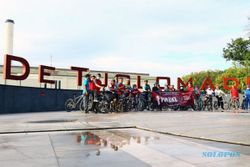 Jaga Kesehatan, Pegawai Kantor Imigrasi Surakarta Gelar Fun Bike