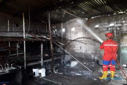 Kebakaran Bengkel Las di Sumber Trucuk Kasus Perdana 2022 di Klaten