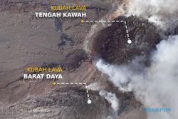 Pertama Dalam Sejarah Dua Kubah Lava Gunung Merapi Aktif, Letusan Bisa Meluas