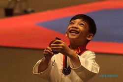 Cucu Presiden Jokowi Juara Taekwondo, Begini Ekspresi Bahagia Jan Ethes