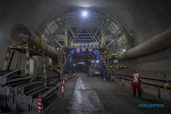 Foto-Foto Pembangunan Tunnel Kereta Cepat Jakarta-Bandung di Purwakarta