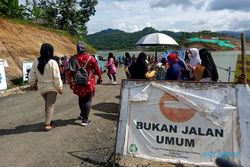 Waduk Pidekso Wonogiri Belum Dibuka Untuk Umum, Banyak Warga Kecele