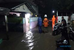 Grogol dan Kartasura Dilanda Banjir, 155 Keluarga Diungsikan
