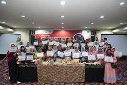 Yayasan BSM Umat Latih Emak-Emak di Semarang Kemas Produk UMKM