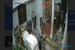Pria Tertangkap Kamera CCTV Ngembat Sepeda Milik Warga Kartasura