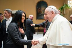 Bertemu Paus Franciscus, Ini yang Dirasakan Anggun