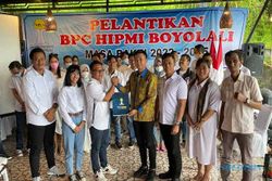 Hipmi Boyolali Punya Ketua Baru, Program ke Depan Ingin Dampingi UMKM