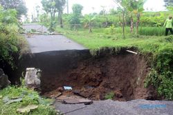BPBD Sragen Batal Bangun Jembatan Darurat Dungluwak di Kedawung