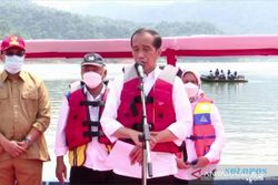 Presiden Jokowi Resmikan Proyek Bendungan Senilai Rp1,4 Triliun di NTB